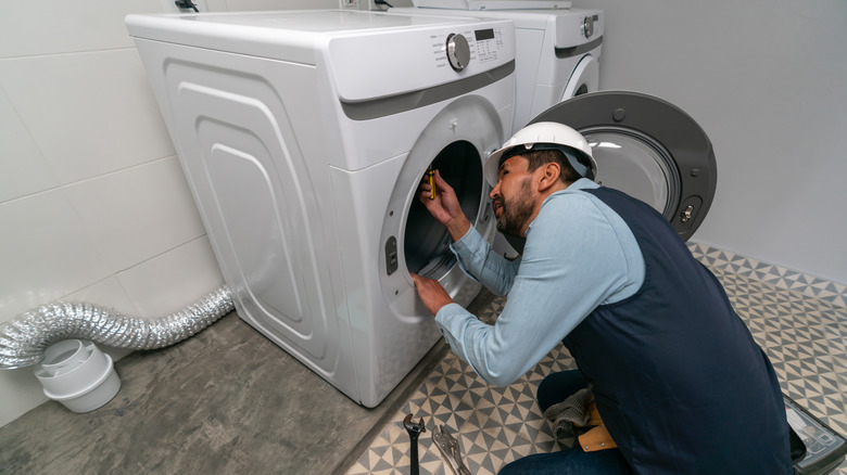 Mansfield washer- dryer installation